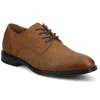 Vance Co. Vance Mens Barclay Medium And Wide Width Plain Toe Oxford Dress Shoe In Brown