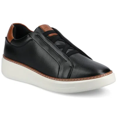 Vance Co. Vance Mens Forbes Luxe Slip-on Low Top Sneaker In Black