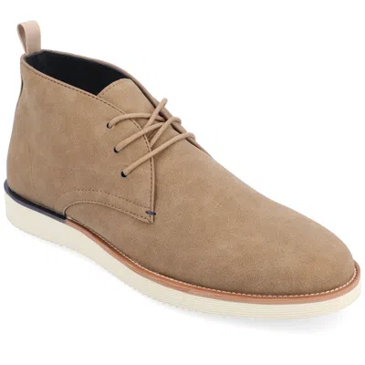 Vance Co. Vance Mens Jimmy Plain Toe Chukka Boot In Burgundy