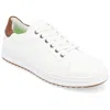 Vance Co. Vance Mens Robby Medium And Wide Width Casual Sneaker In White