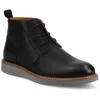 Vance Co. Vance Mens Stratton Medium And Wide Width Plain Toe Casual Chukka Boot In Black