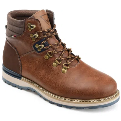 Vance Co. Vance Mens Zane Ankle Boot In Brown