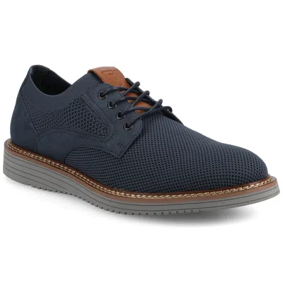 Vance Co. Vance Merrick Casual Knit Hybrid Dress Shoe In Blue