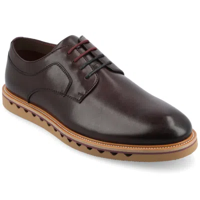Vance Co. William Plain Toe Derby In Blue