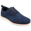 Vance Ezra Knit Dress Shoe In Blue