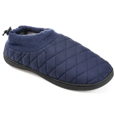 Vance Fargo Clog Slipper In Blue