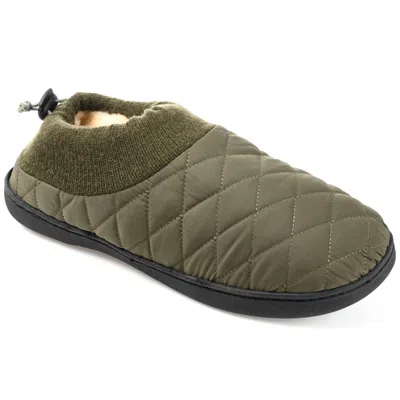 Vance Fargo Clog Slipper In Green