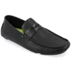 Vance Isaiah Driving Loafer In Black
