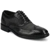 Vance Jerome Wingtip Oxford In Black