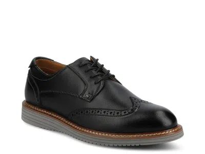 Vance Lorenzo Wingtip Oxford In Black