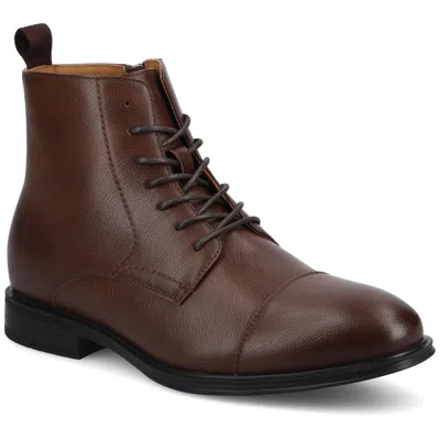 Vance Men & Apos;s Blackwell Cap Toe Boot In Animal Print