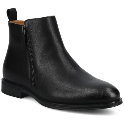 Vance Men & Apos;s Darnell Zipper Ankle Boot In Black