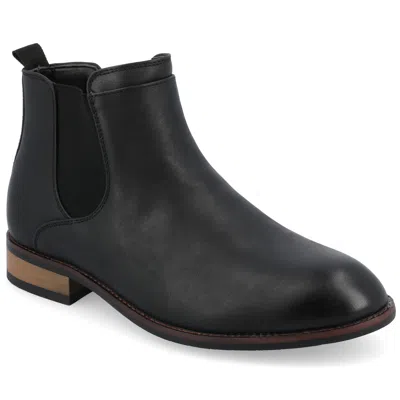 Vance Men & Apos;s Landon Medium And Wide Width Chelsea Dress Boot In Black