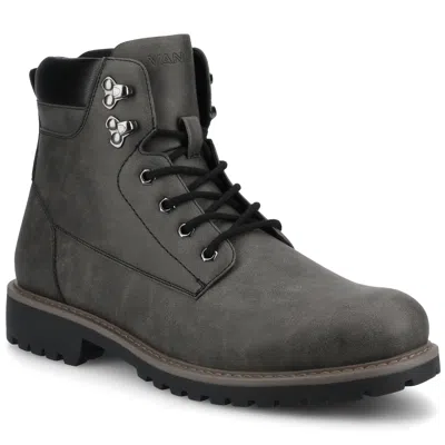 Vance Men & Apos;s Rogue Round Toe Boot In Animal Print