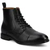 Vance Men's Blackwell Cap Toe Boot In Black
