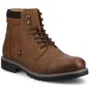 Vance Men's Yukkon Medium And Wide Width Cap Toe Boot In Brown