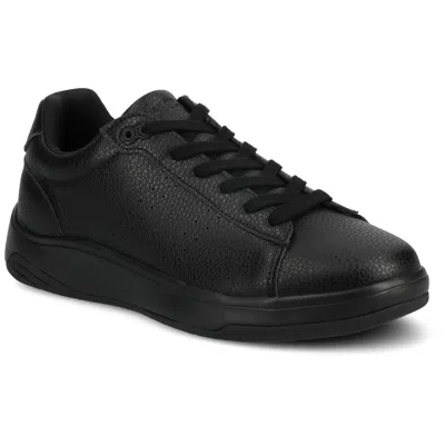 Vance Mens Colt Lace-up Low Top Court Sneaker In Black