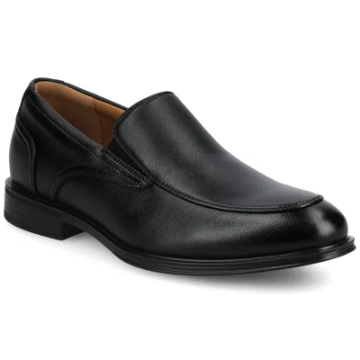 Vance Mens Emilio Mock-toe Slip-on Dress Loafer In Black