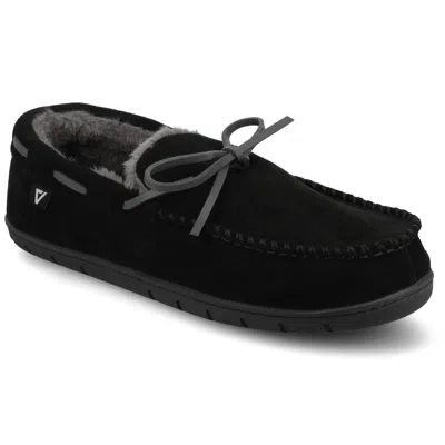 Vance Mens Hayden Shearling Slipper In Animal Print