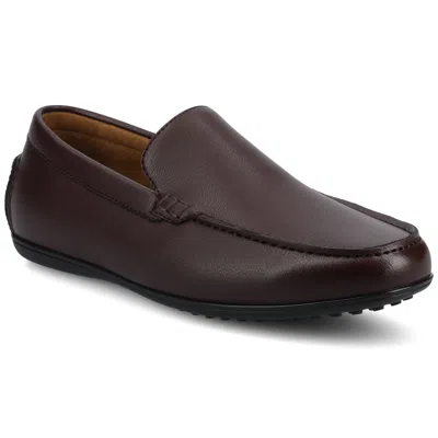 Vance Mens Sergio Slip-on Venetian Driving Loafer In Animal Print