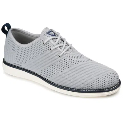 Vance Novak Knit Dress Shoe In Grey