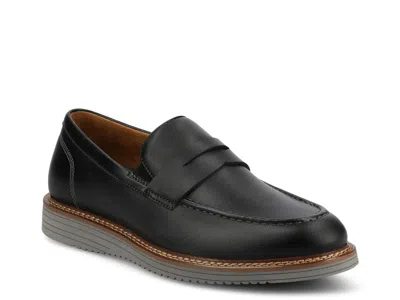 Vance Princeton Penny Loafer In Black