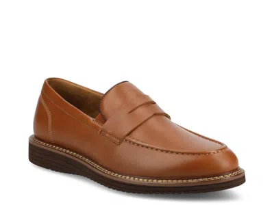 Vance Princeton Penny Loafer In Brown