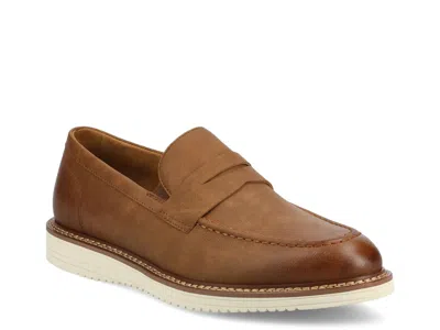 Vance Princeton Penny Loafer In Brown
