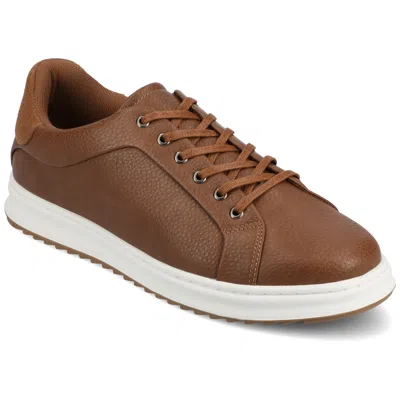 Vance Robby Medium And Wide Width Casual Sneaker In Brown