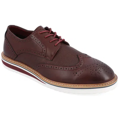 Vance Warrick Wingtip Derby In Blue