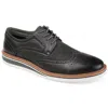 Vance Warrick Wingtip Derby In Grey