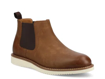 Vance Wide Width Salter Chelsea Boot In Brown