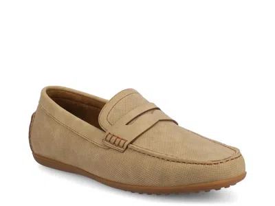 Vance Yates Penny Loafer In Brown