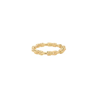 Vanchi Women's Noa Link Ring In Gold