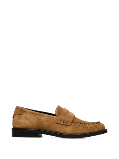 Vanda Novak Greta Loafers In Black