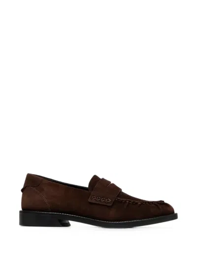 Vanda Novak Greta Loafers In Brown