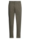 Vandom Man Pants Military Green Size 36 Cotton, Elastane