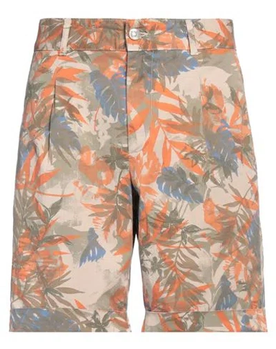 Vandom Man Shorts & Bermuda Shorts Beige Size 34 Cotton, Elastane