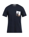 Vandom Man T-shirt Midnight Blue Size L Cotton