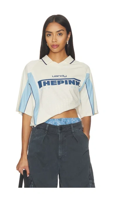 Vandythepink International Soccer Jersey In White