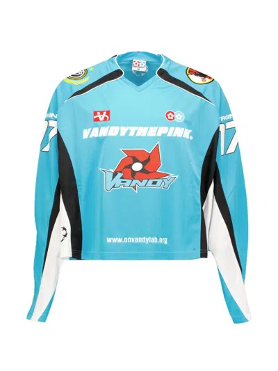 Vandythepink Motor Jersey In Blue