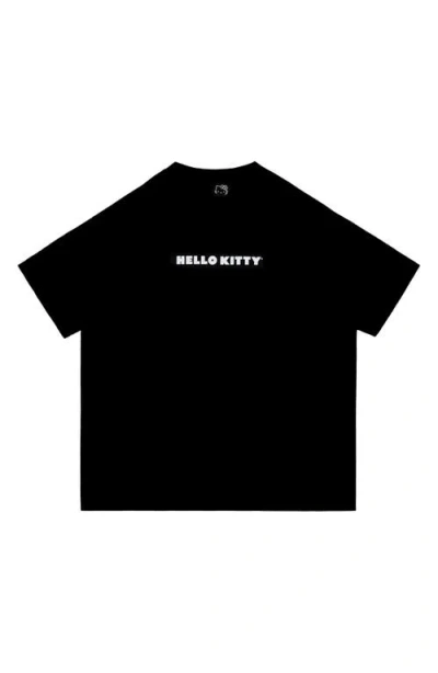 Vandythepink X Sanrio Hello Kitty® & Friends Logo Graphic T-shirt In Black