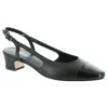 Vaneli Aliz Womens Slip On Slingback Heels