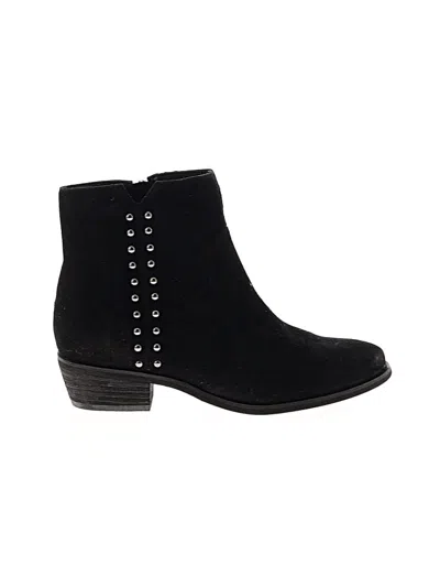 Pre-owned Vaneli Ankle Boots In Black