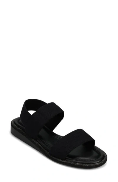 Vaneli Bordy Slingback Wedge Sandal In Black