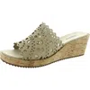 Vaneli Cammie Womens Perforated Espadrilles In Multi