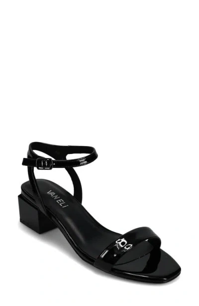Vaneli Cordie Ankle Strap Sandal In Black