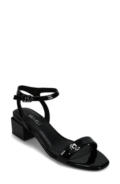 Vaneli Cordie Ankle Strap Sandal In Black