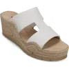 Vaneli Cyril Platform Wedge Sandal In White