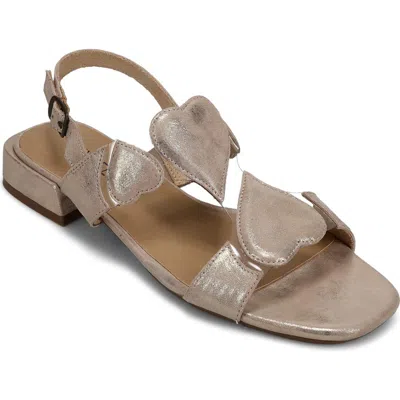 Vaneli Eliora Slingback Sandal In Gold
